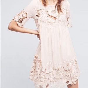 NWT Anthropologie Magnolia Lace Dress